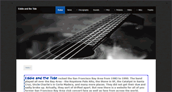 Desktop Screenshot of eddieandthetide.com